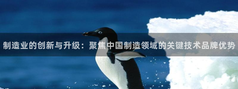 恒指5行情 如来再我心：制造业的创新与升级：聚焦中国制造领域