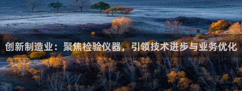 恒行2下74OOO5：创新制造业：聚焦检验仪器，引领技术进步