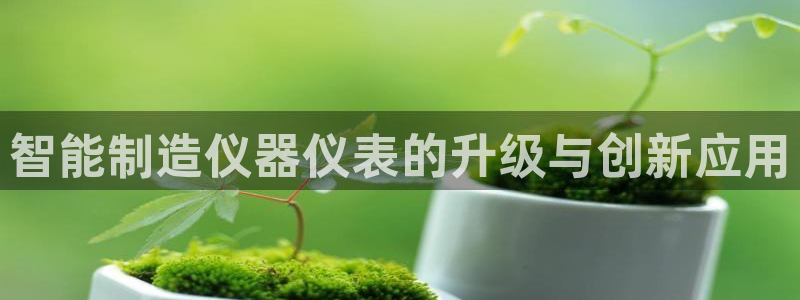 恒行2下74OO5：智能制造仪器仪表的升级与创新应用