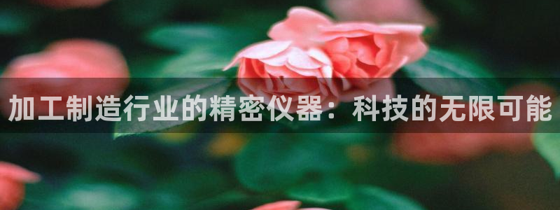 恒行娱乐老板推荐5ll533主管：加工制造行业的精密仪器：科