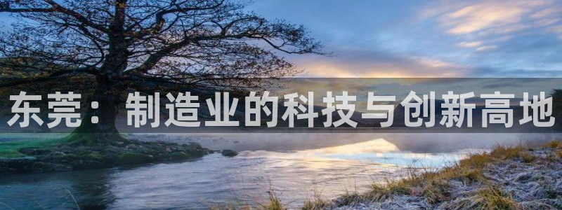 恒行2许74OOO5：东莞：制造业的科技与创新高地