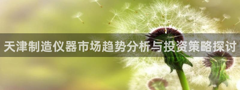 恒行娱乐周74OOO5：天津制造仪器市场趋势分析与投资策略探