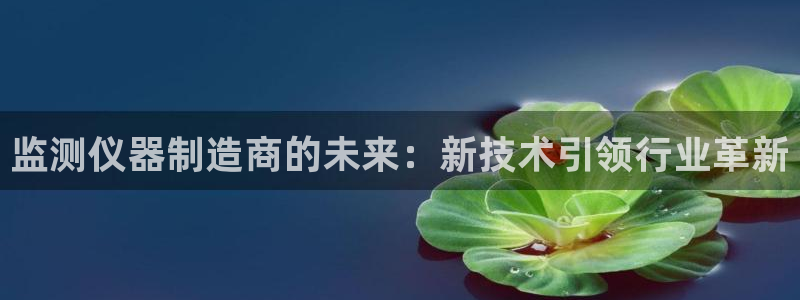 恒行主管6ll5l指定：监测仪器制造商的未来：新技术引领行业