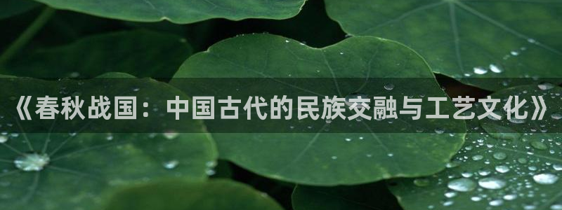 恒行娱乐芍皇74ooo5蛹：《春秋战国：中国古代的民族交融与