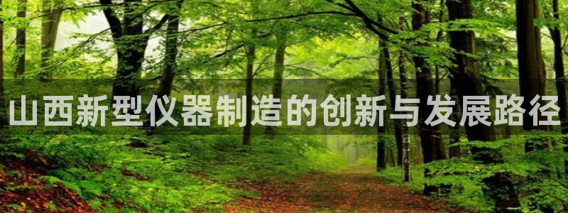 恒行主管6ll5l指定：山西新型仪器制造的创新与发展路径