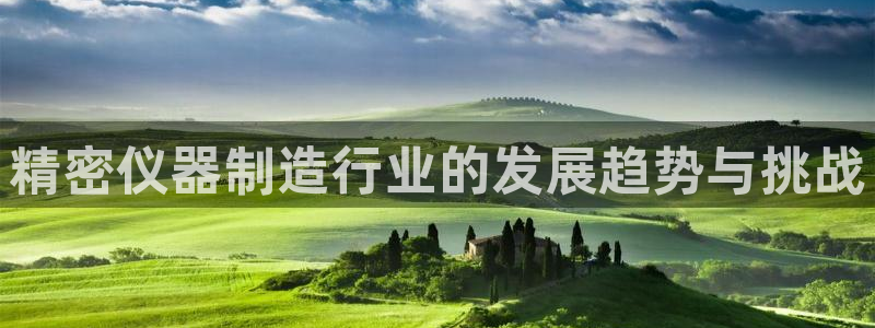 恒行2蒋74OOO5：精密仪器制造行业的发展趋势与挑战