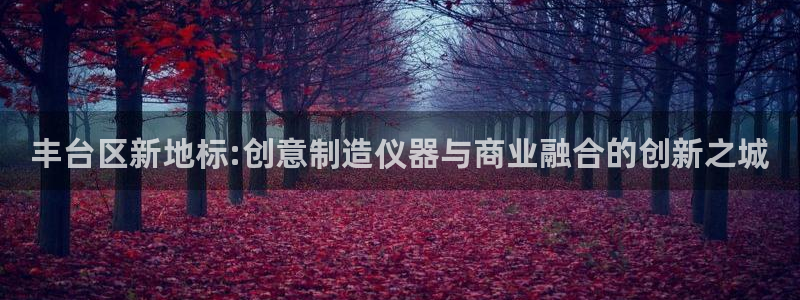 恒行2韩74OOO5：丰台区新地标:创意制造仪器与商业融合的