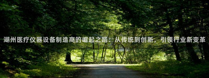 恒行2陈74OOO5：湖州医疗仪器设备制造商的崛起之路：从传